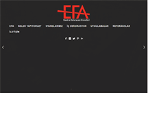 Tablet Screenshot of efamimarlik.com